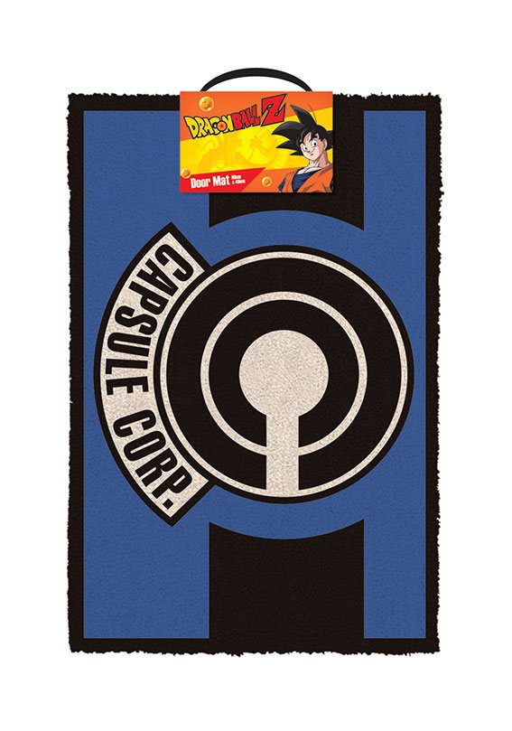 Dragon Ball Fußmatte Capsule Corp. 40 x 60 cm  - Preorder - ETA: 20.09.2025