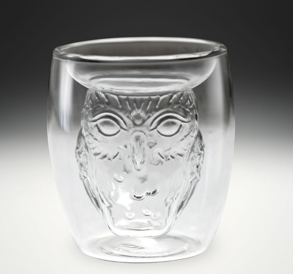 Harry Potter 3D Glas Hedwig  - Versand: 5-7 Tage nach Bestellung
