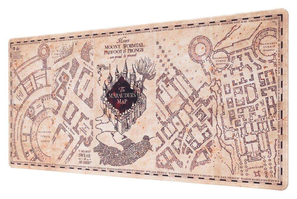 Harry Potter XL Mauspad Karte des Rumtreibers 80 x 35 cm - Versand: 7 Tage nach Bestellung