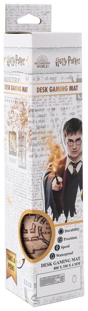Harry Potter XL Mauspad Karte des Rumtreibers 80 x 35 cm - Versand: 7 Tage nach Bestellung