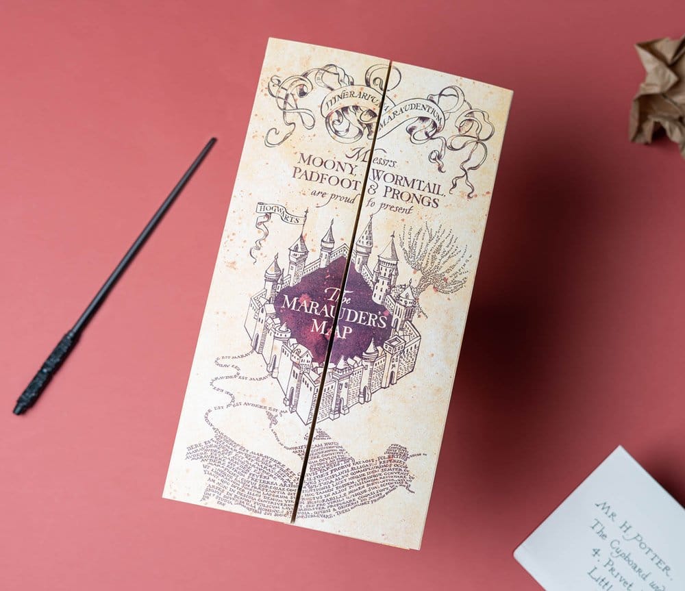 Harry Potter Karte Karte des Rumtreibers 18 cm - Versand: 7 Tage nach Bestellung