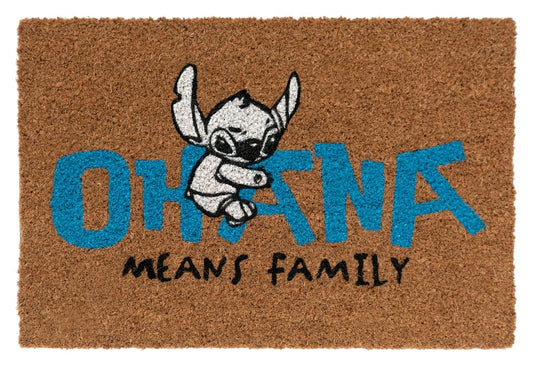 Disney Stitch Fußmatte Ohana 60 x 40 cm - Versand: 7 Tage nach Bestellung