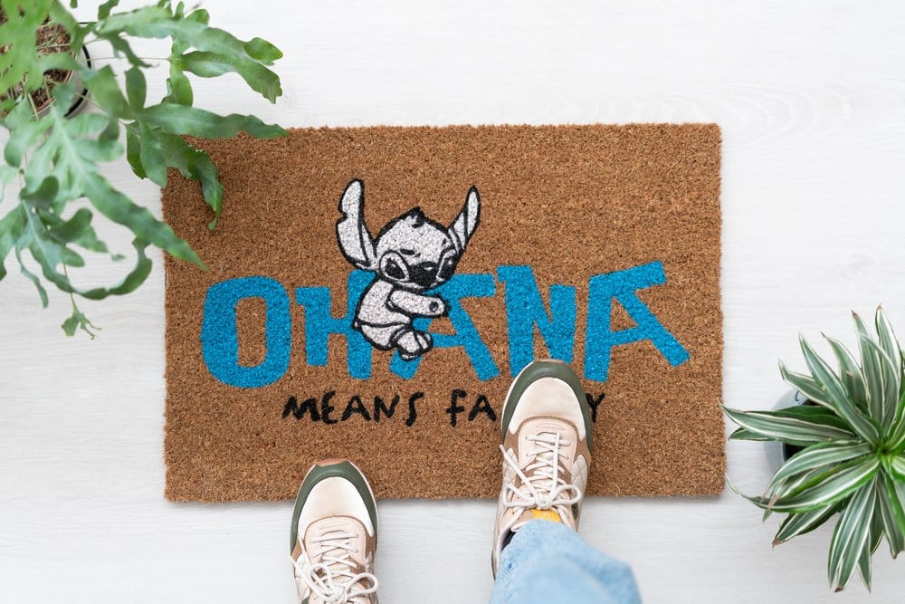 Disney Stitch Fußmatte Ohana 60 x 40 cm - Versand: 7 Tage nach Bestellung