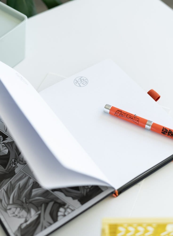 Dragon Ball Premium Notizbuch A5 mit Projektorstift Super Goku - Versand: 7 Tage nach Bestellung