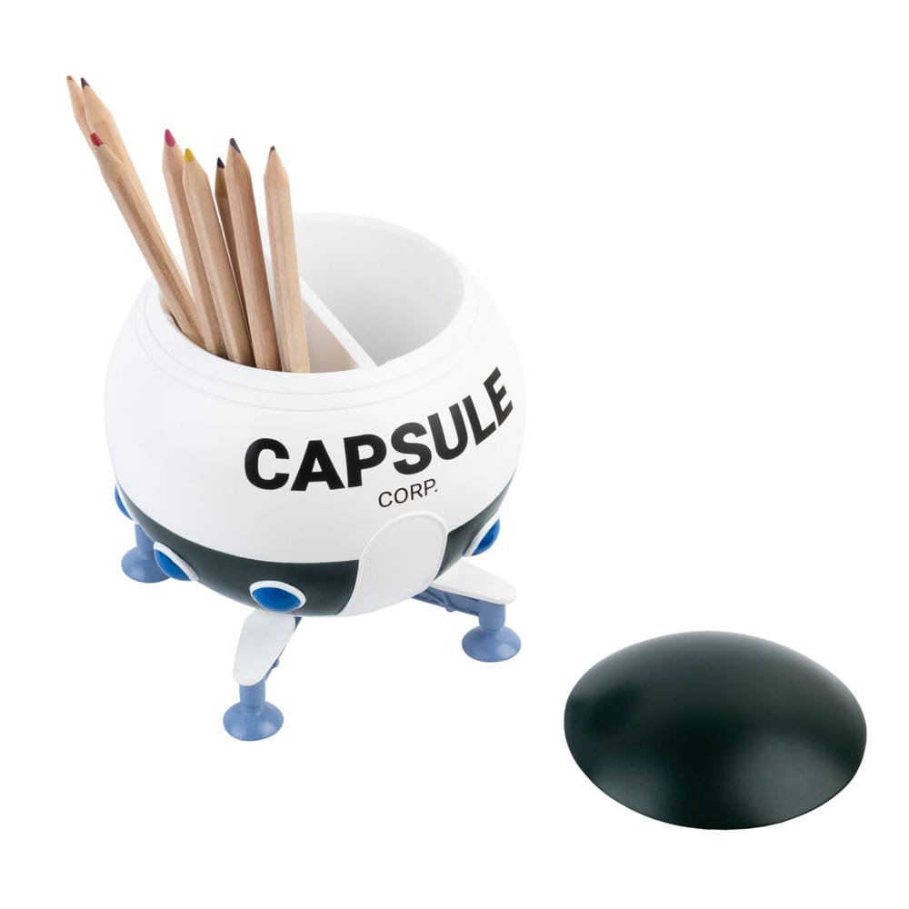 Dragon Ball Z Stiftehalter Raumschiff Capsule Corp - Versand: 7 Tage nach Bestellung