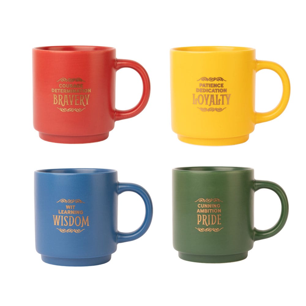 Harry Potter Tasse Set (4) - Versand: 7 Tage nach Bestellung