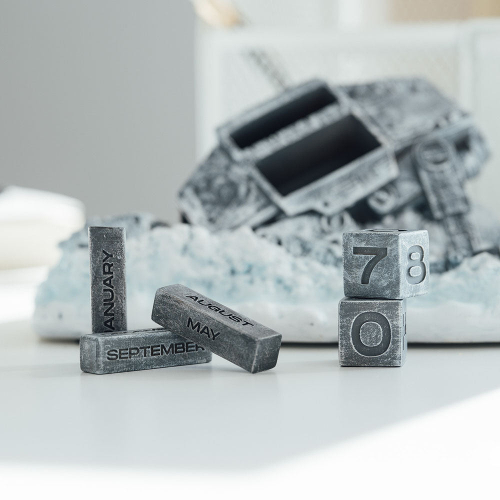 Star Wars 3D Ewiger Kalender AT-AT - Versand: 7 Tage nach Bestellung