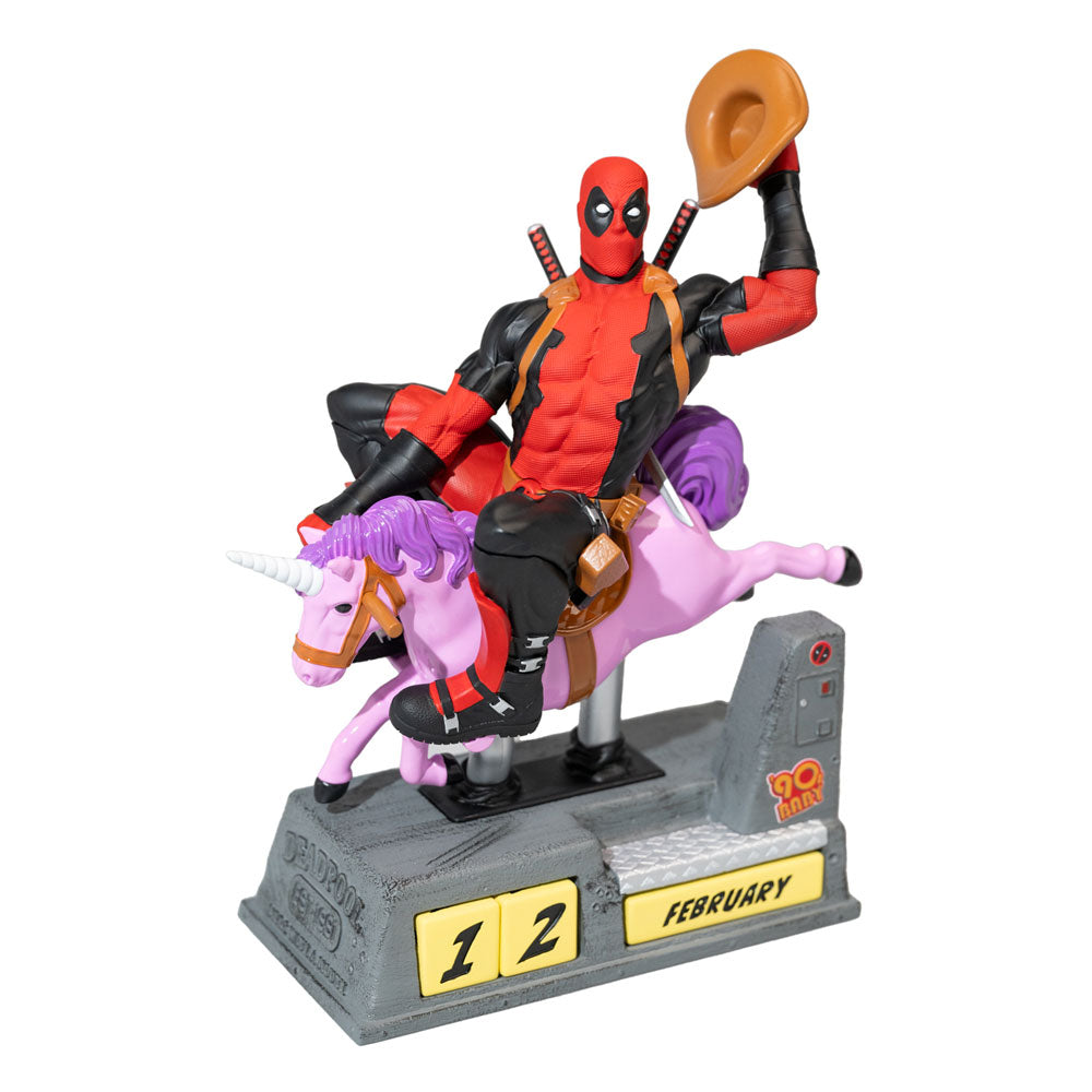 Deadpool 3D Ewiger Kalender - Versand: 7 Tage nach Bestellung