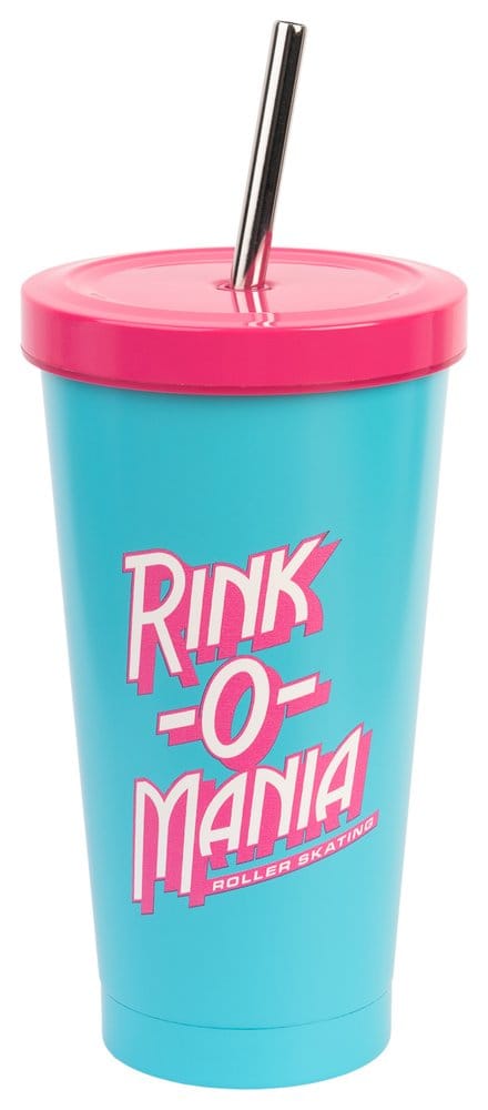 Stranger Things Becher mit Strohhalm Rink-O-Mania 550 ml - Preorder - ETA: 09.07.2026