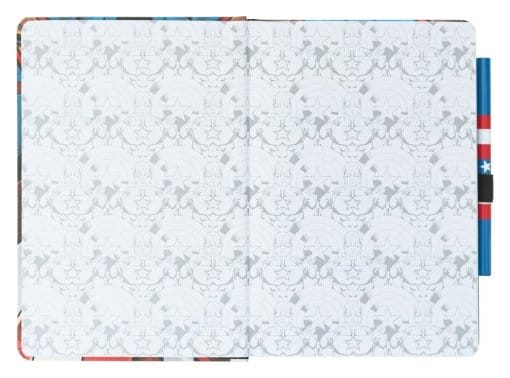 Marvel Captain America Premium Notizbuch mit Stift Uniform A5 - Preorder - ETA: 25.11.2026