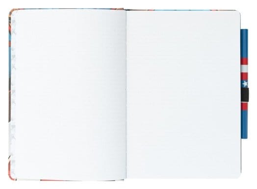 Marvel Captain America Premium Notizbuch mit Stift Uniform A5 - Preorder - ETA: 25.11.2026