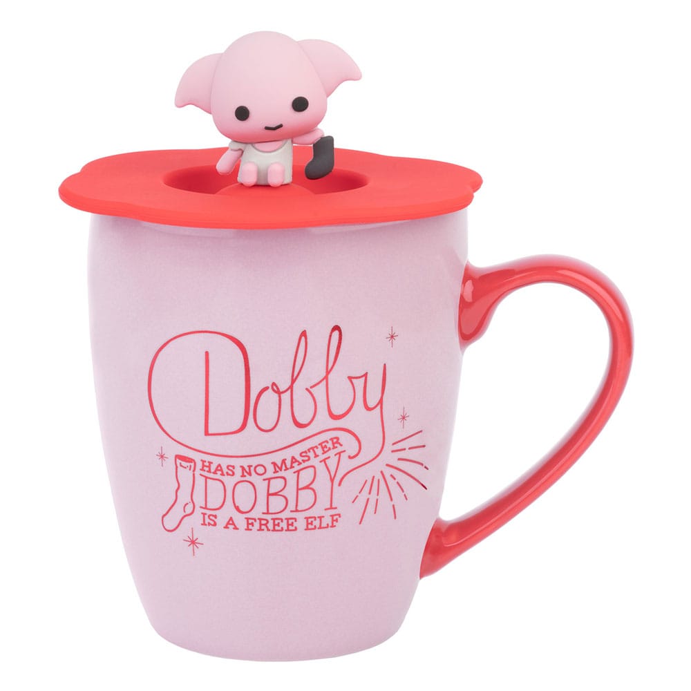 Harry Potter Tasse mit Deckel Premium Ver. Dobby  - Versand: 7 Tage nach Bestellung