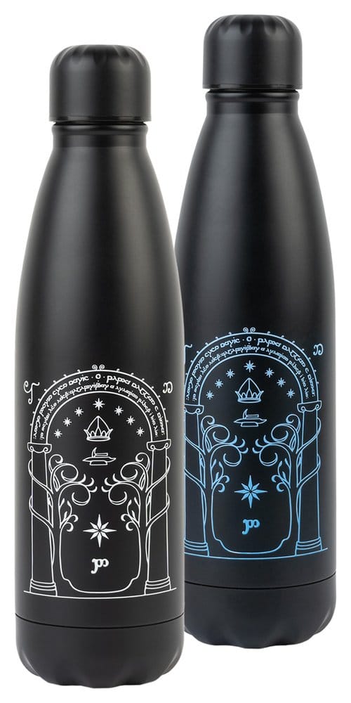 Der Herr der Ringe Metallflasche Farbwechsel Moria Tor 750 ml - Versand: 7 Tage nach Bestellung