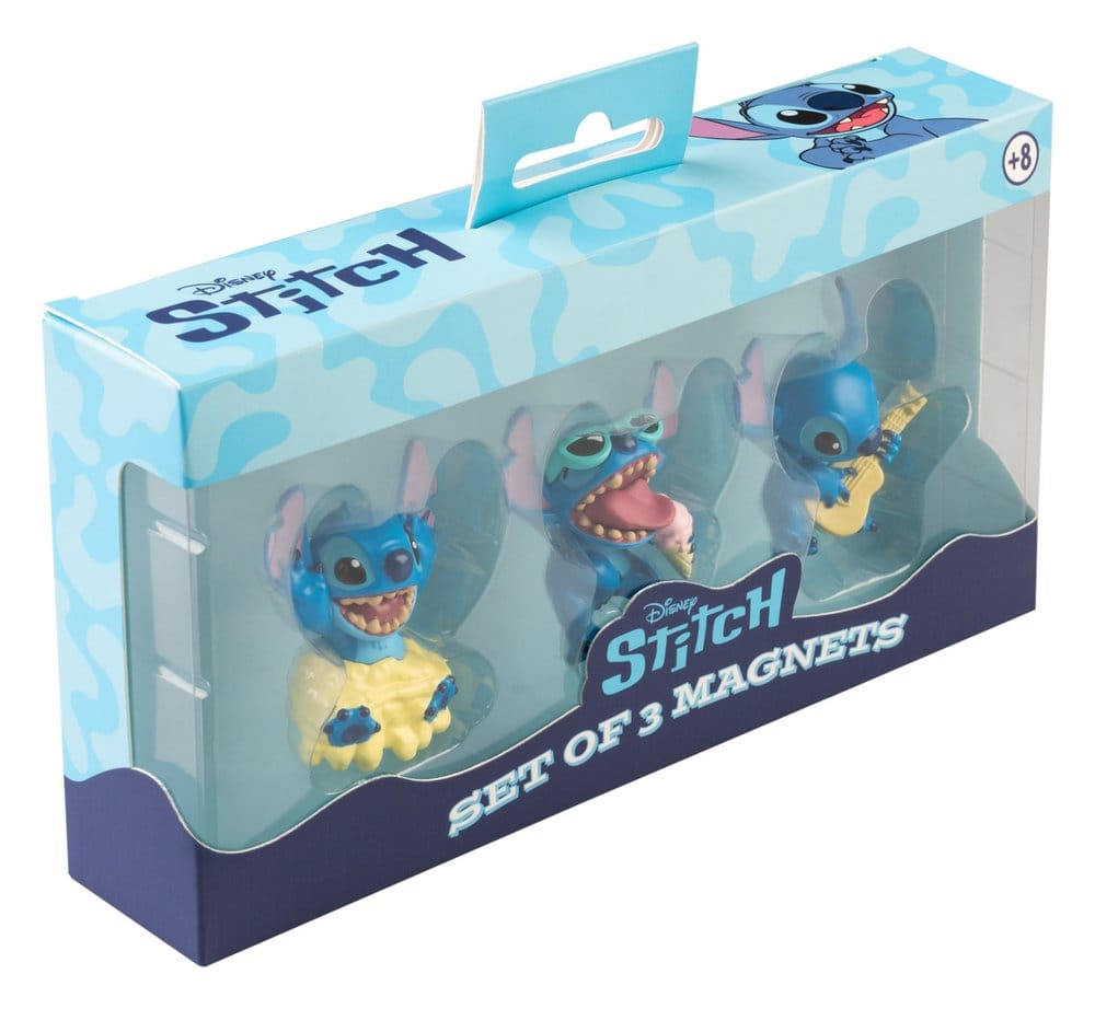 Disney Stitch Set mit 3 Magneten - Versand: 7 Tage nach Bestellung
