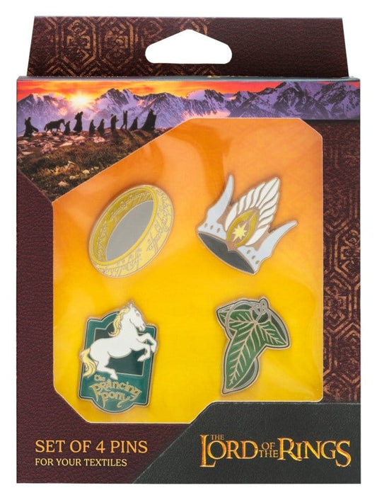 Der Herr der Ringe Ansteck-Pins 4er Set - Preorder - ETA: 13.07.2026
