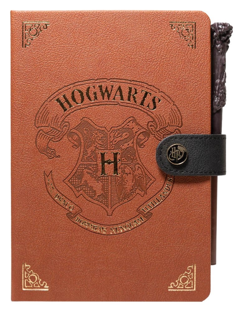Harry Potter Premium Notizbuch mit Zauberstab-Stift A5 - Versand: 7 Tage nach Bestellung