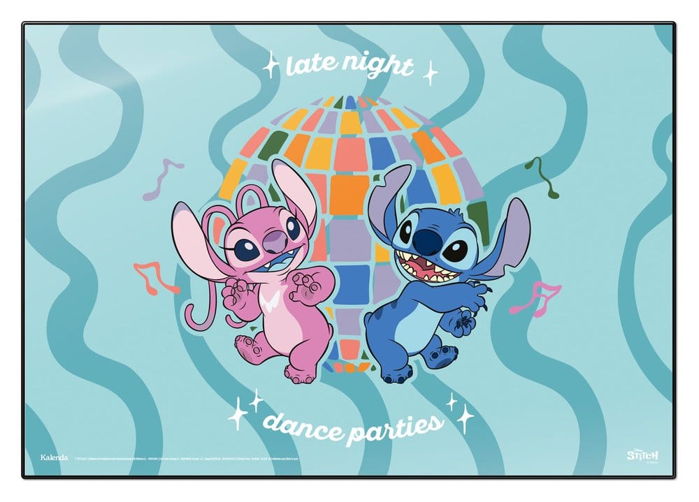 Lilo & Stitch Schreibtischunterlage Waves 35 x 50 cm - Preorder - ETA: 25.11.2026