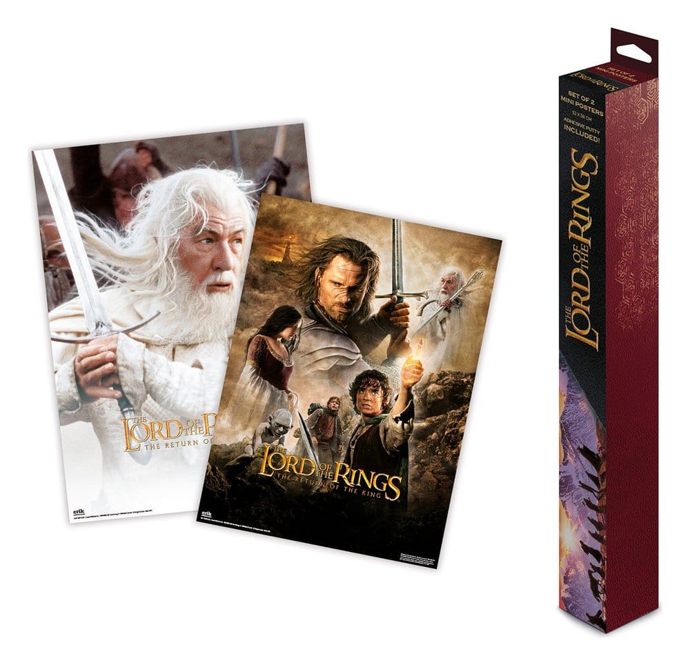 Der Herr der Ringe Poster 38 x 52 cm 2er Set - Preorder - ETA: 13.07.2026