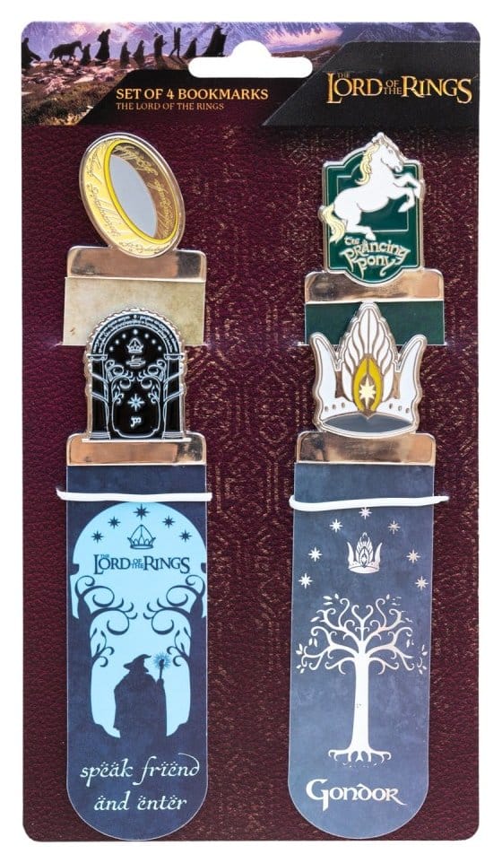 Der Herr der Ringe Lesezeichen 4er Set - Preorder - ETA: 13.07.2026