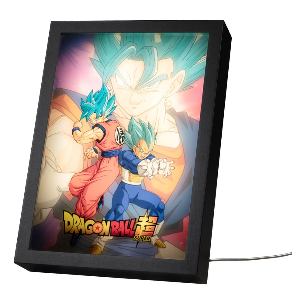 Dragon Ball Super LED-Druck mit Rahmen - Versand: 7 Tage nach Bestellung