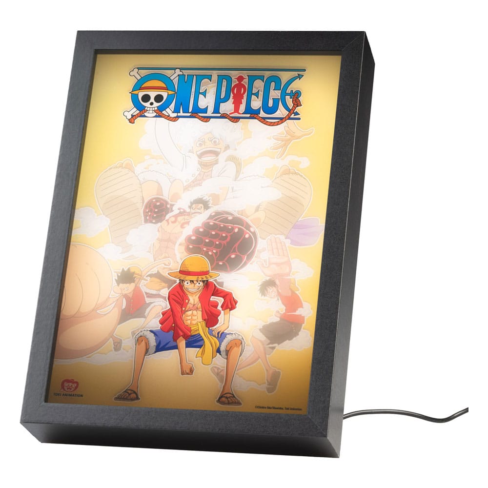 One Piece LED-Druck mit Rahmen - Versand: 7 Tage nach Bestellung