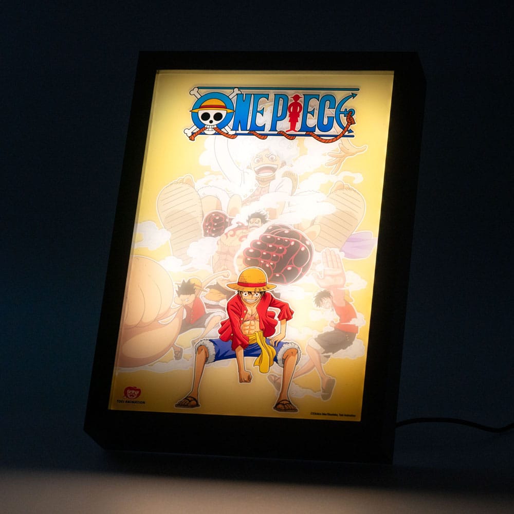One Piece LED-Druck mit Rahmen - Versand: 7 Tage nach Bestellung