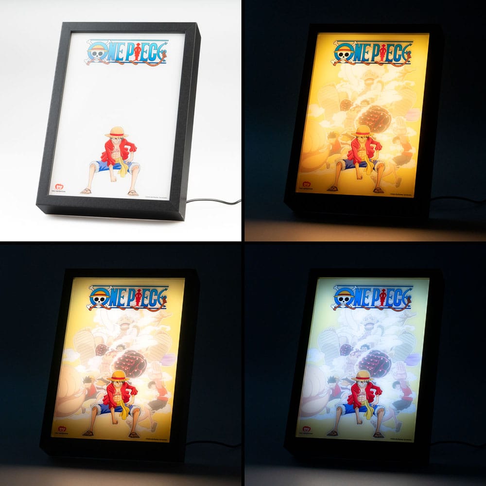 One Piece LED-Druck mit Rahmen - Versand: 7 Tage nach Bestellung