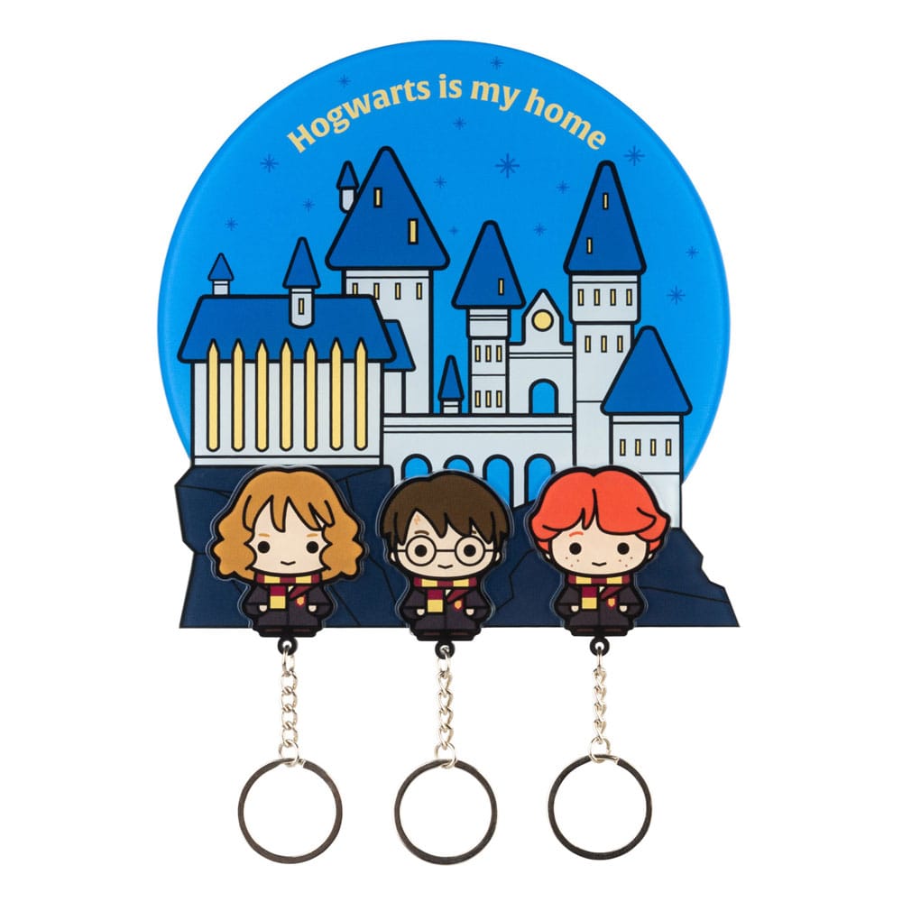 Harry Potter Schlüsselbrett inkl. 3 Schlüsselanhänger - Versand: 7 Tage nach Bestellung