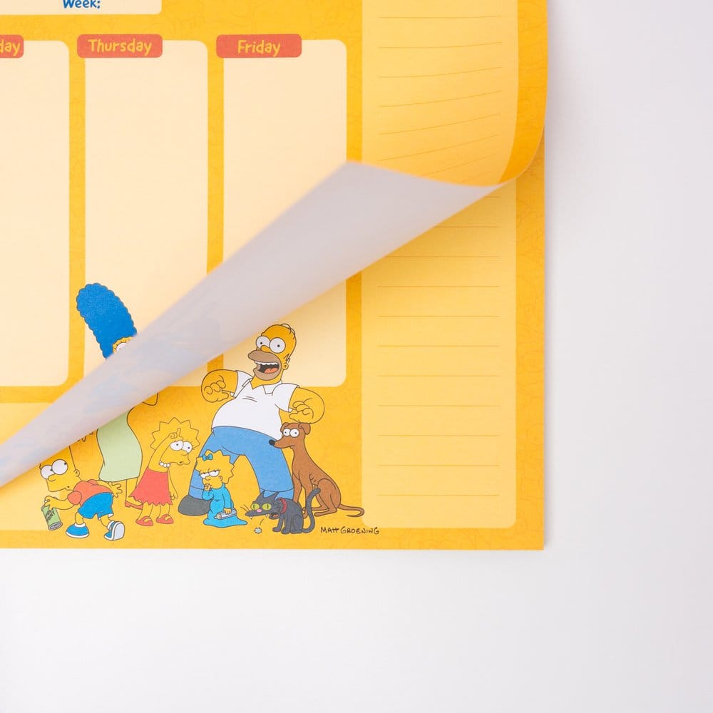 Die Simpsons Wochenplaner A4 - Preorder - ETA: 25.11.2026