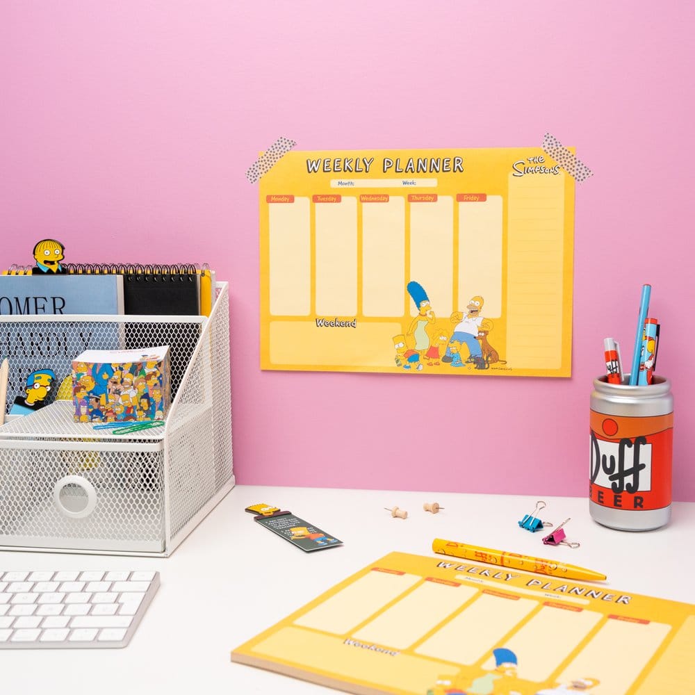 Die Simpsons Wochenplaner A4 - Preorder - ETA: 25.11.2026