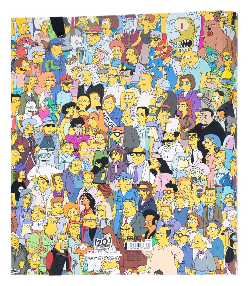 Die Simpsons Ringordner 2 Ringe 32 x 28 cm - Preorder - ETA: 25.11.2026