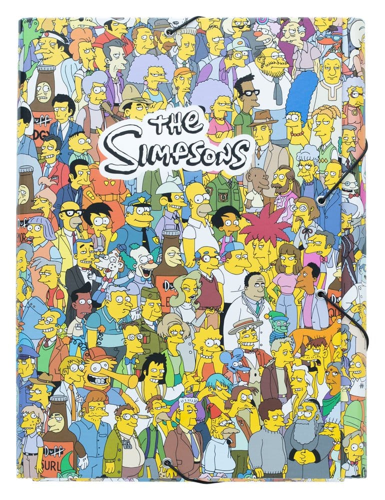 Die Simpsons Eckspannmappe 34 x 26 cm - Preorder - ETA: 25.11.2026