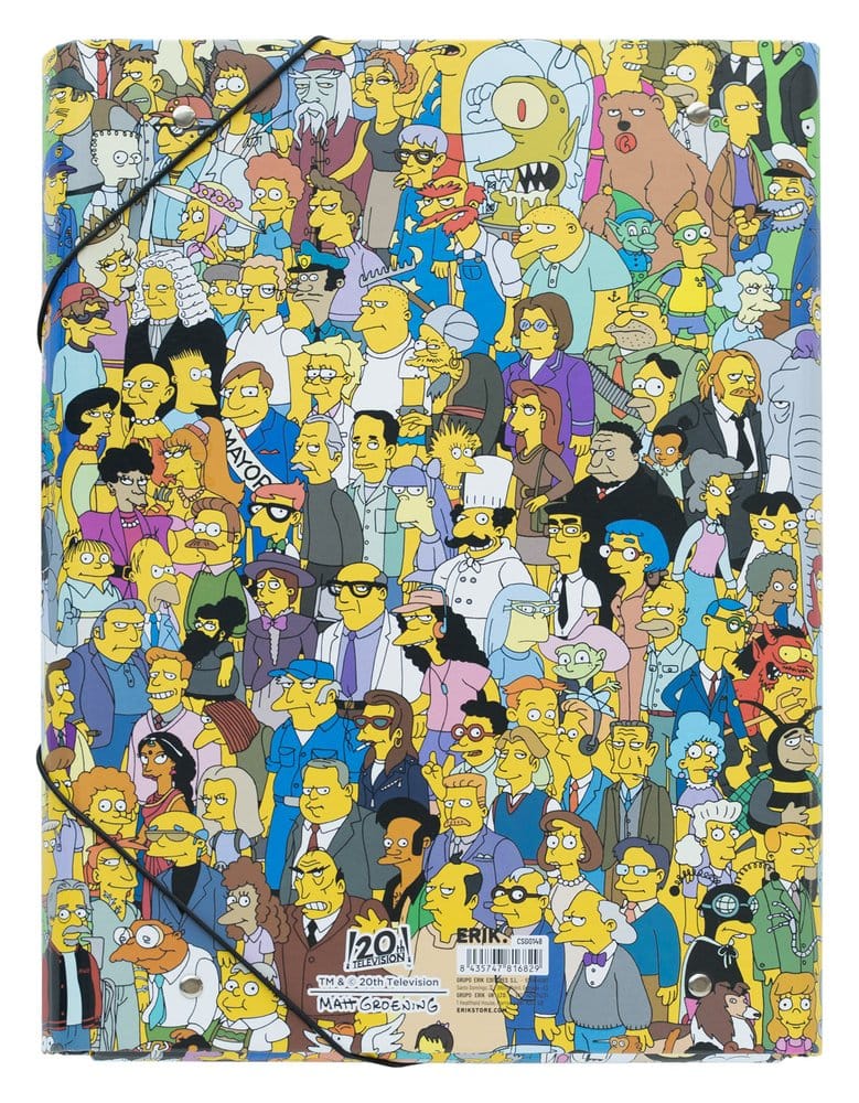 Die Simpsons Eckspannmappe 34 x 26 cm - Preorder - ETA: 25.11.2026