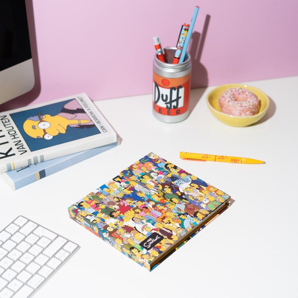 Die Simpsons Wochenplaner mit Haftnotizen 19 x 17 cm - Preorder - ETA: 25.11.2026
