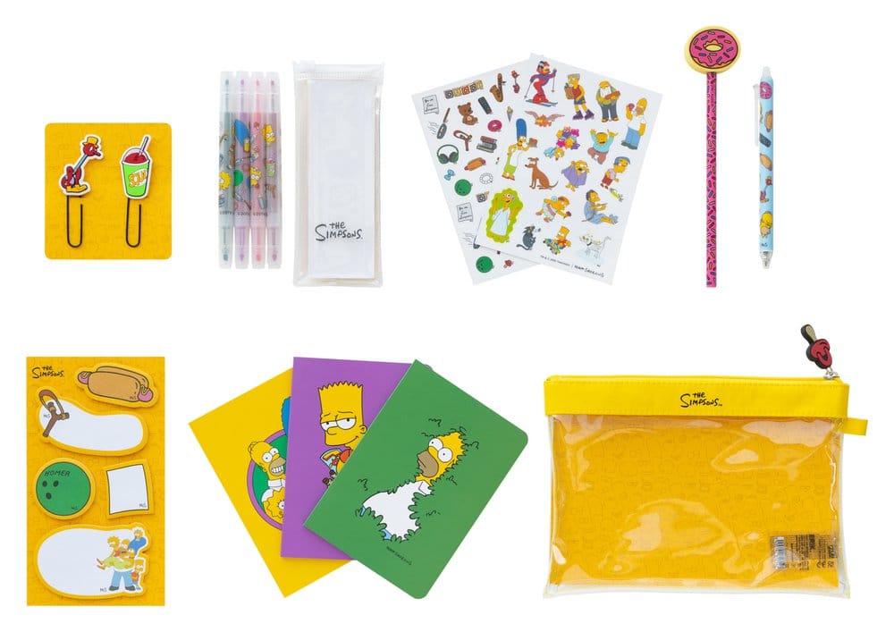 Die Simpsons Schreibwaren-Set - Preorder - ETA: 25.11.2026