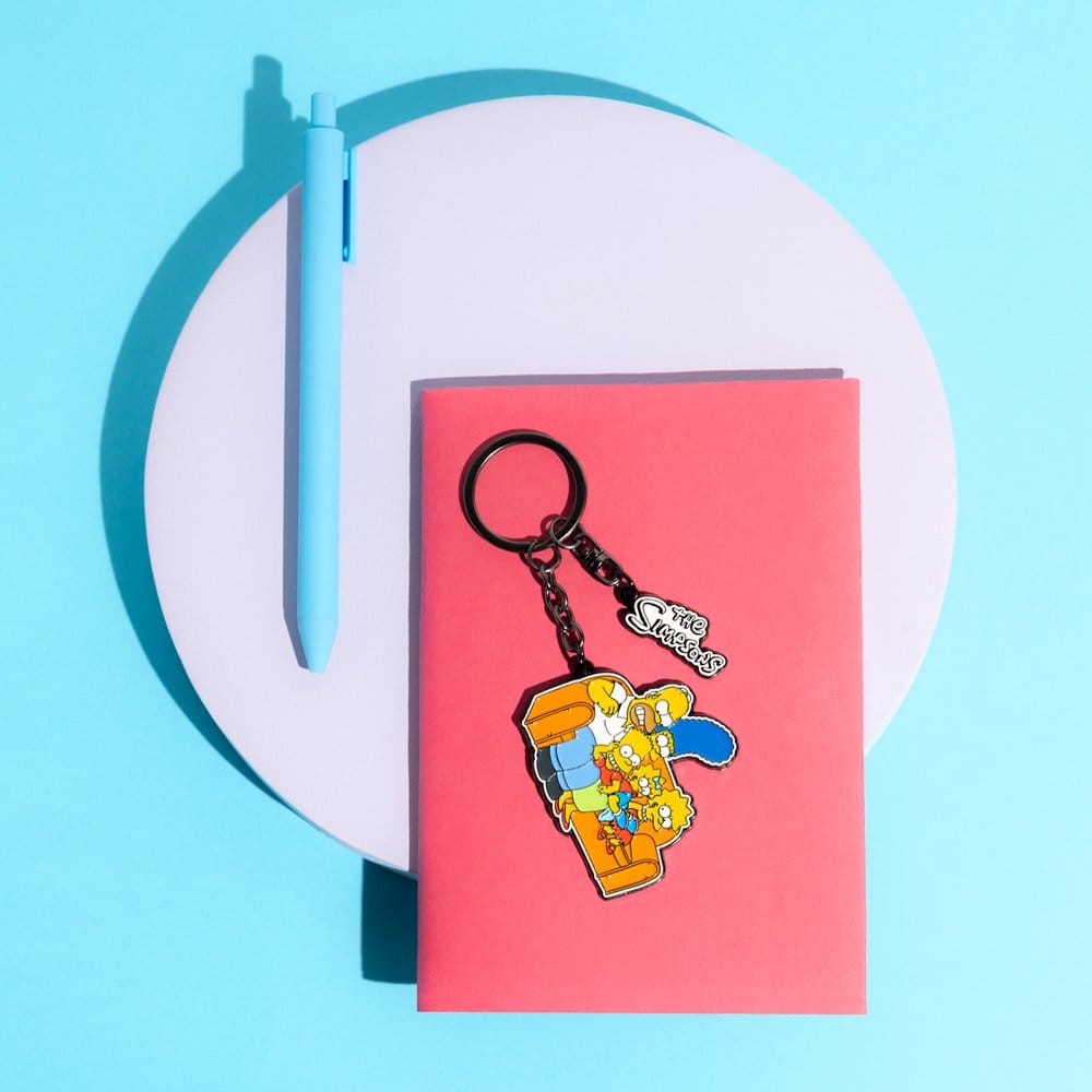 Die Simpsons Schlüsselanhänger Familie 5 x 12 cm - Preorder - ETA: 25.11.2026