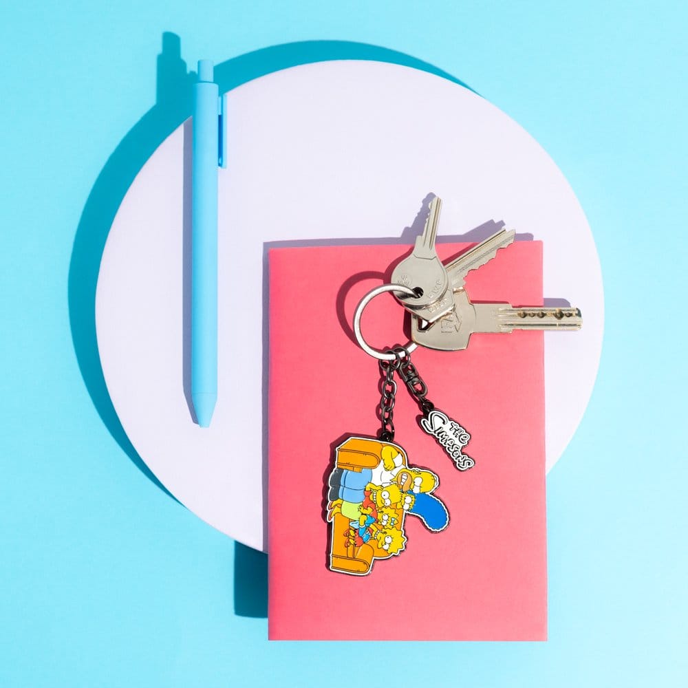 Die Simpsons Schlüsselanhänger Familie 5 x 12 cm - Preorder - ETA: 25.11.2026