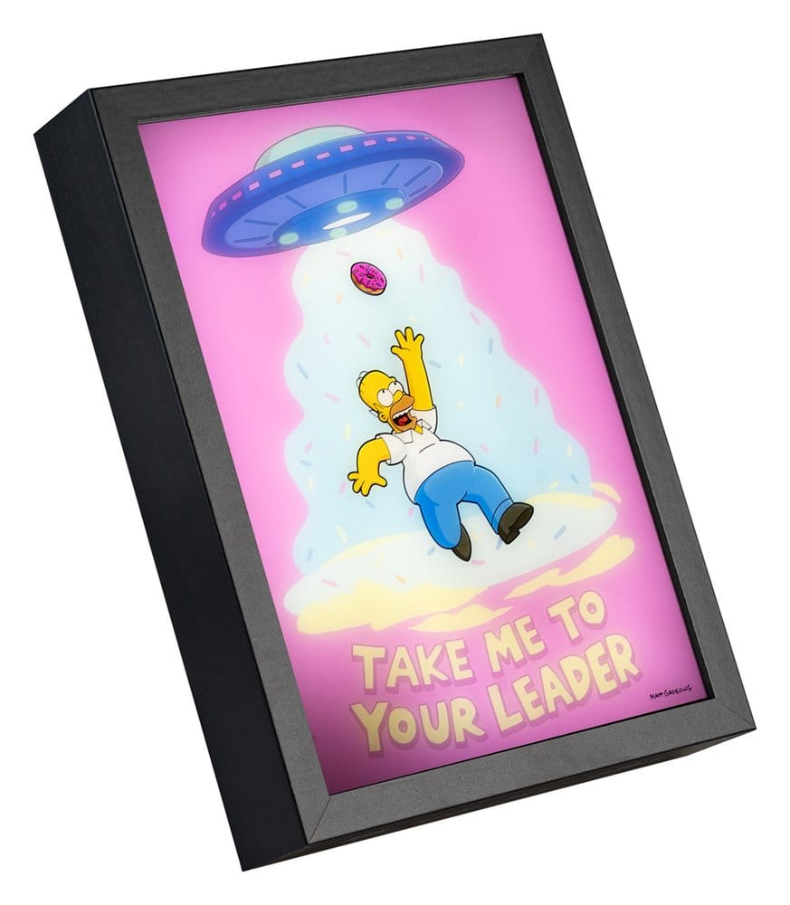 Die Simpsons Gerahmtes LED-Poster 20 x 28 cm - Preorder - ETA: 25.11.2026