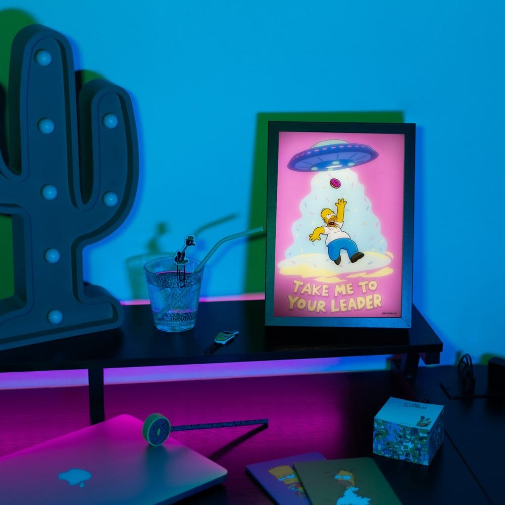 Die Simpsons Gerahmtes LED-Poster 20 x 28 cm - Preorder - ETA: 25.11.2026