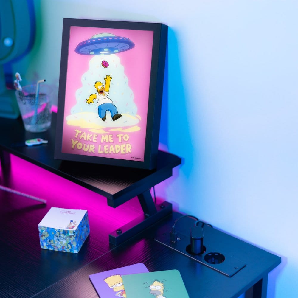 Die Simpsons Gerahmtes LED-Poster 20 x 28 cm - Preorder - ETA: 25.11.2026