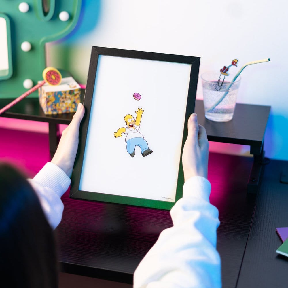 Die Simpsons Gerahmtes LED-Poster 20 x 28 cm - Preorder - ETA: 25.11.2026