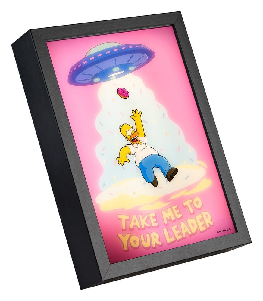 Die Simpsons Gerahmtes LED-Poster 20 x 28 cm - Preorder - ETA: 25.11.2026