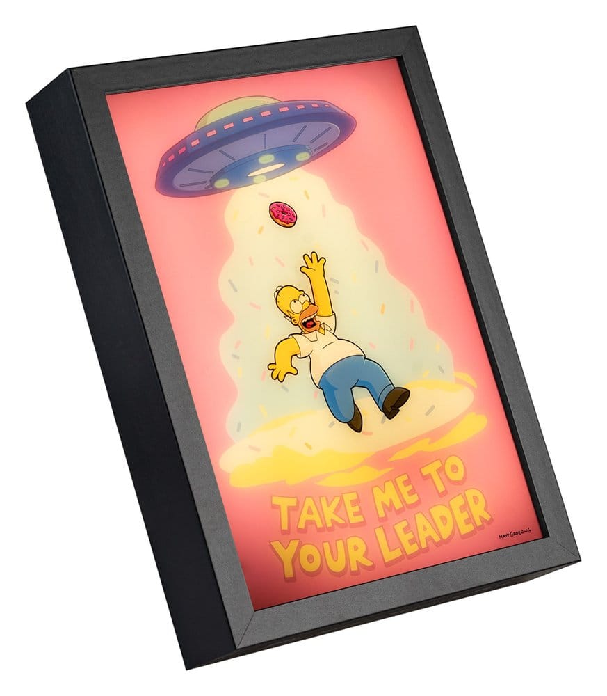 Die Simpsons Gerahmtes LED-Poster 20 x 28 cm - Preorder - ETA: 25.11.2026