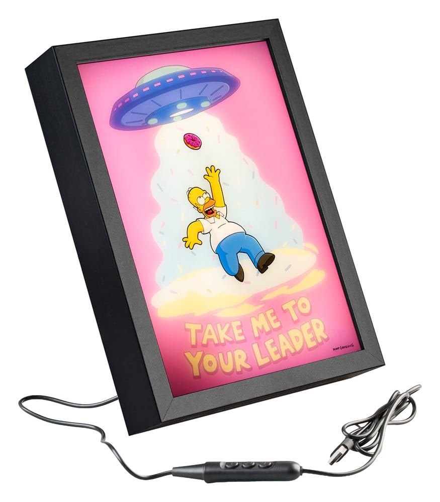 Die Simpsons Gerahmtes LED-Poster 20 x 28 cm - Preorder - ETA: 25.11.2026