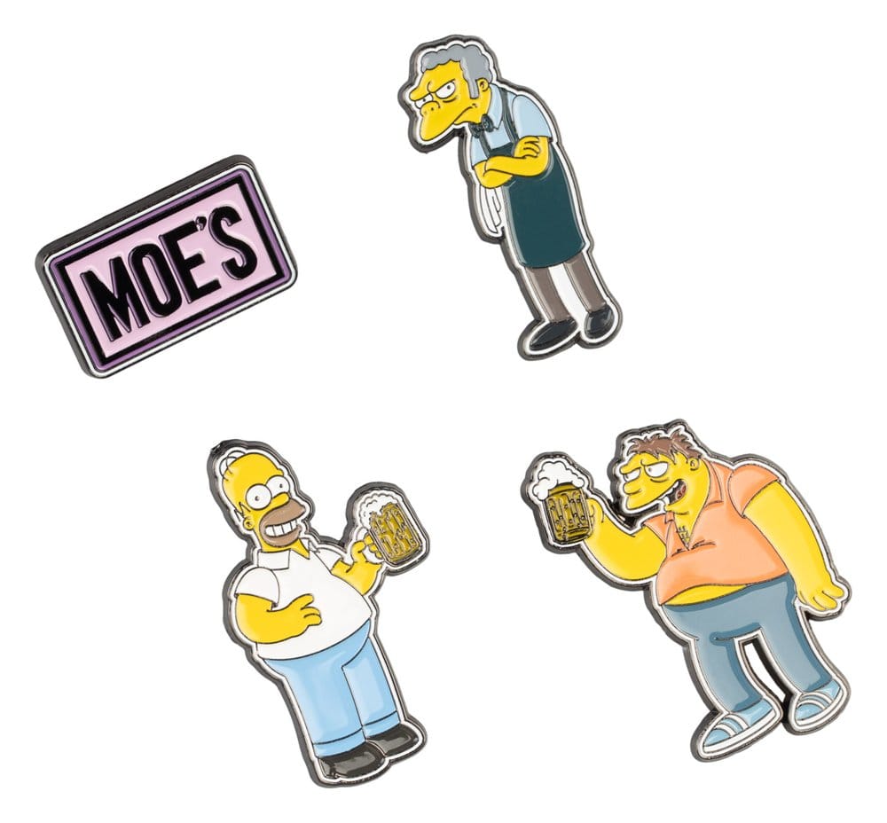 Die Simpsons Ansteck-Pins 4er Set Moe's Tavern - Preorder - ETA: 25.11.2026
