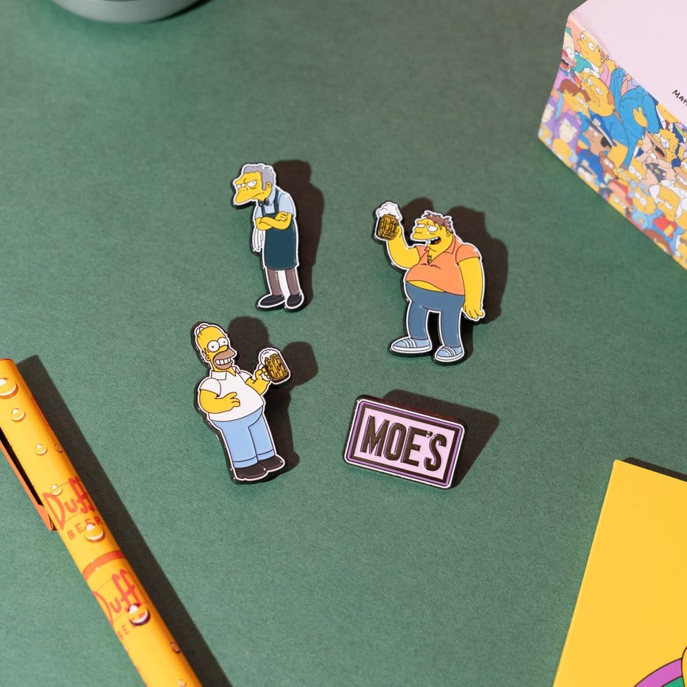 Die Simpsons Ansteck-Pins 4er Set Moe's Tavern - Preorder - ETA: 25.11.2026