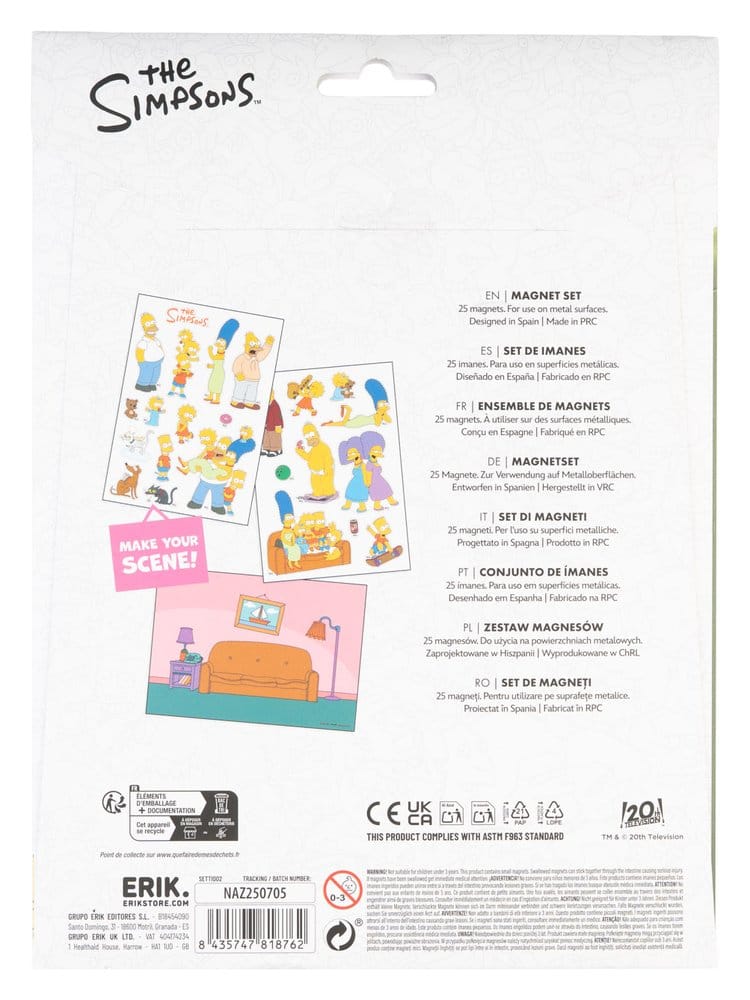 Die Simpsons Figuren Magnet Set Familie - Preorder - ETA: 25.11.2026