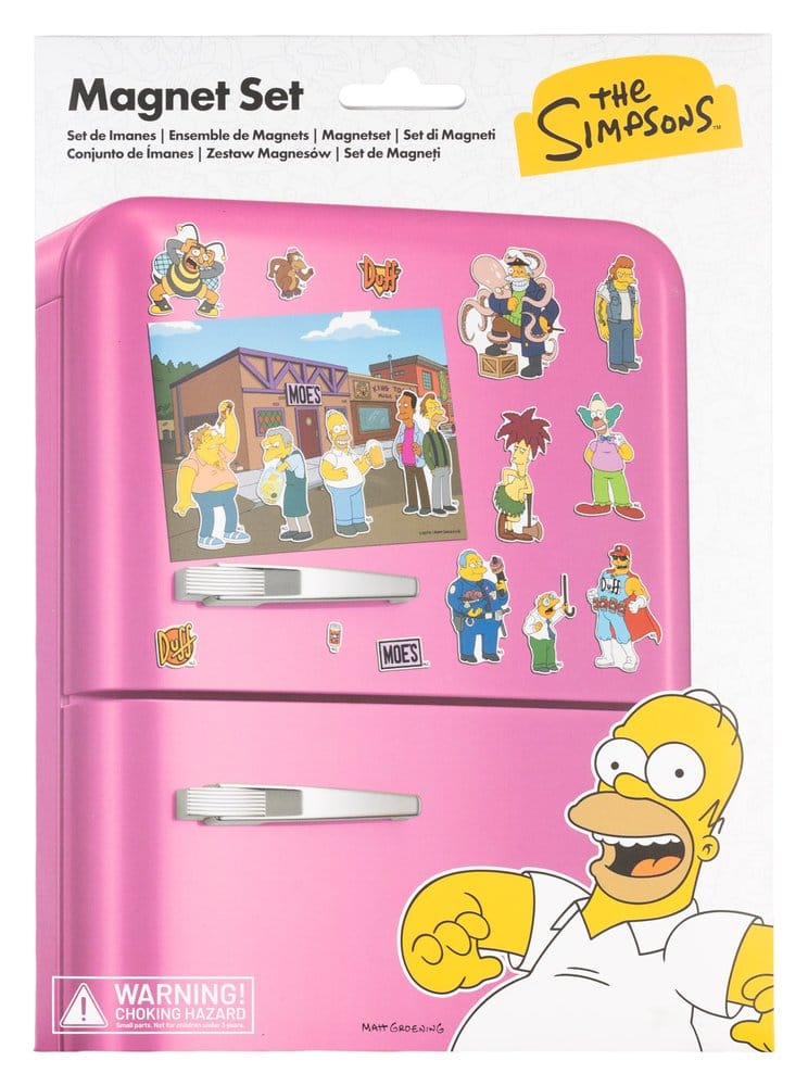 Die Simpsons Figuren Magnet Set Bürger - Preorder - ETA: 25.11.2026