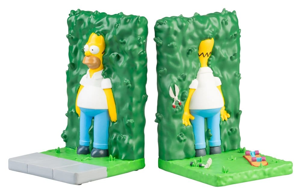 Die Simpsons  Buchstützen Homer Busch 17 cm  - Preorder - ETA: 26.10.2026