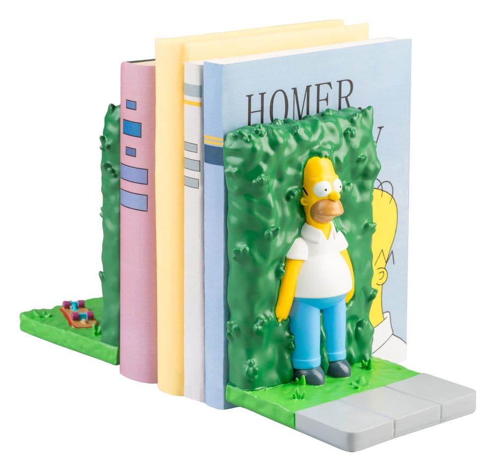 Die Simpsons  Buchstützen Homer Busch 17 cm  - Preorder - ETA: 26.10.2026
